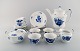 Royal Copenhagen blue flower angular. Complete coffee service in porcelain for 
six people.
