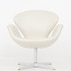 Roxy Klassik presents: Arne Jacobsen / Fritz HansenAJ 3320 - The Swan (jubilee model) in white leather and ...