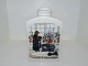 Bing & GrondahlLarge, lidded tea caddie with Carl Larsson decoration