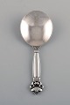 Georg Jensen Acorn jam spoon in sterling silver.
