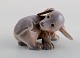 Royal Copenhagen porcelain figurine. Dachshund puppy. 1920