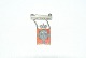 Georg Jensen brooch in sterling silver with chain
Royal mark 1870-1940. Kong Christian X