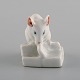 Royal Copenhagen porcelain figurine. Little white mouse. 1920s. Model number 
5905.
