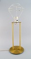 Le Klint table lamp in brass. Danish design, 1970s.
