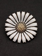 A Michelsen marguerit broche 3,2 cm. sterling sølv