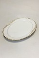 Royal Copenhagen Stel nr. 117 Art Nouveau med gulddekoration Serving Platter