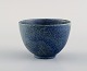 Arne Bang (1901-1983), Denmark. Bowl in glazed ceramics. Model number 147. 
Beautiful speckled glaze in shades of blue and gray-green. 1940s / 50s.
