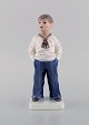 Dahl Jensen porcelain figurine. Sailor boy. Model number 1225. 1st factory 
quality. 1920/30
