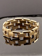 14 karat guld blok armlænke