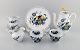 Spode, England. Blue Bird coffee service in hand-painted porcelain for four 
people. 1930s / 40s.
