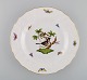 Herend Rothschild Bird middagstallerken i håndmalet porcelæn. Midt 1900-tallet.
