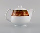Gianni Versace for Rosenthal. Medusa porcelain teapot with gold decoration. Late 
20th century.
