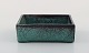 Svend Hammershøi for Kähler, HAK. Box in glazed stoneware. Beautiful black-green 
double glaze. 1930s / 40s.
