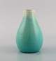 Pieter Groeneveldt (1889-1982), Dutch ceramicist. Unique vase in glazed 
ceramics. Beautiful glaze in turquoise shades. Mid-20th century.
