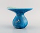 Hans Hedberg (1917-2007), Sverige. Unika vase i glaseret keramik fra Hedberg´s 
eget værksted i Biot, Sydfrankrig. Smuk glasur i turkis og blå nuancer. 
1980´erne.
