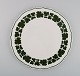 Large Meissen Green Ivy Vine Leaf tray in hand-painted porcelain. 20th century.

