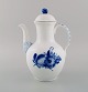 Antique Royal Copenhagen Blue Flower Braided coffee pot. Model number 10/8189. 
Early 20th century.
