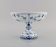 Royal Copenhagen Blue Fluted Half Lace compote. Model number 1/513. Dated 1958.

