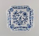 Antik Meissen Løgmønstret skål i håndmalet porcelæn. Sent 1800-tallet.
