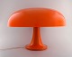 Giancarlo Mattioli for Artemide. Large orange Nesso table lamp. Italian design, 
1970s.
