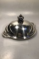 Danam Antik presents: C.C. Hermann Sterling Silver Covered Dish with Crown lid finial