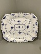Royal Copenhagen Blue Fluted Full Lace Breadtray No 1143. Measures 26.5 cm / 10 
7/16 in. x 22.5 cm / 8 55/64 in. and is in perfect condition.