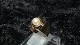 Elegant  Damering med Perle i 14 karat guld
Stemplet 585 RJR
Str 55