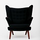 Roxy Klassik 
presents: 
Hans J. 
Wegner
AP 19 - 
Reupholstered 
Papa Bear Chair 
in black 
Hallingdal-65 
wool ...