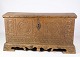Sønderjysk oak coffin with carvings from around the year 1760s.
Great condition
