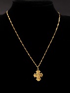 18 karat guld halskæde