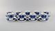 Raija Uosikkinen for Arabia. 9 Ali kaffekopper med underkopper i porcelæn med 
blå blomsterdekoration. 1960