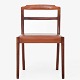 Roxy Klassik presents: Ole Wanscher / CADOSet of 6 dining chairs in rosewood and cognac leather.1 pc. in ...