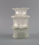 Timo Sarpaneva for Iittala. Vase in clear mouth blown art glass. Finnish design, 
1960s.
