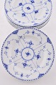 Klits Antik presents: Royal Copenhagen Blue fluted half lace, Plates # 571