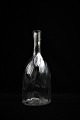 K&Co. presents: Swedish 1800 century mouth blown water carafe in twisted glass.H:29cm. Dia:11,5 cm.