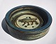Dish in stoneware from Royal Copenhagen with bull decoration.