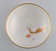 Rare art deco Meissen porcelain bowl with hand painted peacocks and gold 
decoration. 1930s.
