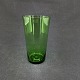 Mørkegrønt sodavandsglas fra Holmegaard
