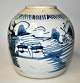 Pegasus – Kunst - Antik - Design presents: Chinese bojan without lid, blue/white, 19th century Ginger jar.