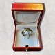Cartier Tri-color 7 band 18 carat gold ring. Great condition. Size 54 . Stamped 
hallmarks
