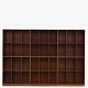 Roxy Klassik presents: Mogens Koch / Rud. Rasmussen SnedkerierSet of six bookcases in patinated solid, ...