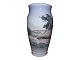 Royal Copenhagen
Large vase with Danish farm houses and fields 
with corn