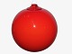 Antik K presents: HolmegaardRed decoration ball 9 cm.
