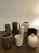 En samling Saxbo keramik af Sonne Eva Stæhr-Nielsen  ...