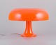 Giancarlo Mattioli for Artemide, Italien, ”Nessino” bordlampe i orange plast.