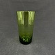 Mosgrønt sodavandsglas fra Holmegaard