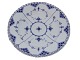 Antik K presents: Blue Fluted Full LaceLuncheon plate 22.5 cm.