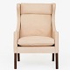 Roxy Klassik 
presents: 
Børge 
Mogensen / 
Fredericia 
Furniture
BM 2204 - 
Reupholstered 
Wingback Chair 
in natural ...