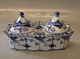 Klosterkælderen presents: 1063-1 Writing set with two inkwells 16.5 x 9 cm Blue Fluted Full Lace