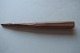 Antique stiletto made of wood, - by hand
Beautiful and old stilleto made of wood
Please note how decorative it is
A stilleto is use by the embroidery to make the 
round holes
L: 10cm
We have a large choice of old and/or antique 
tools for the needlewor